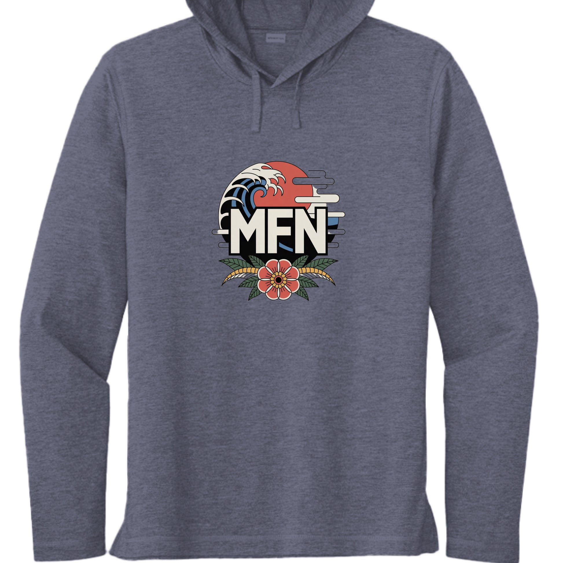 True Navy Hthr - FRONT