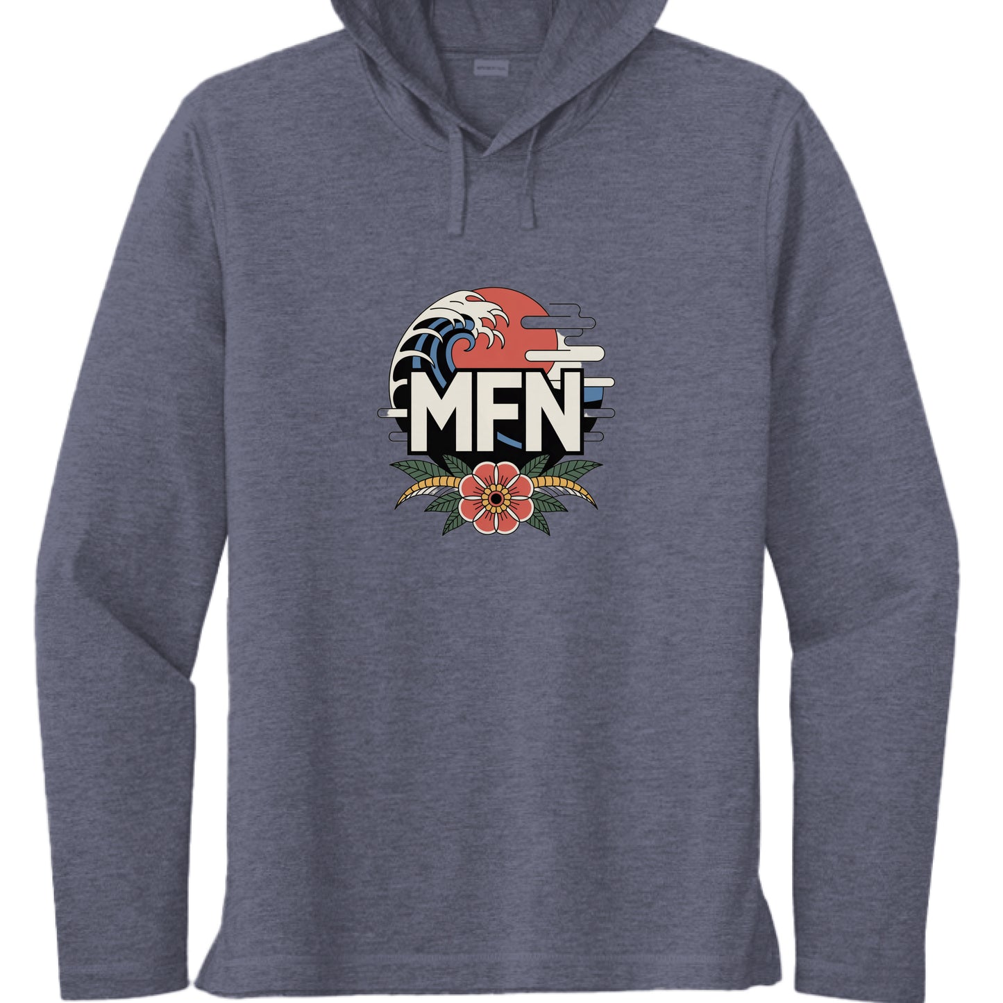 True Navy Hthr - FRONT